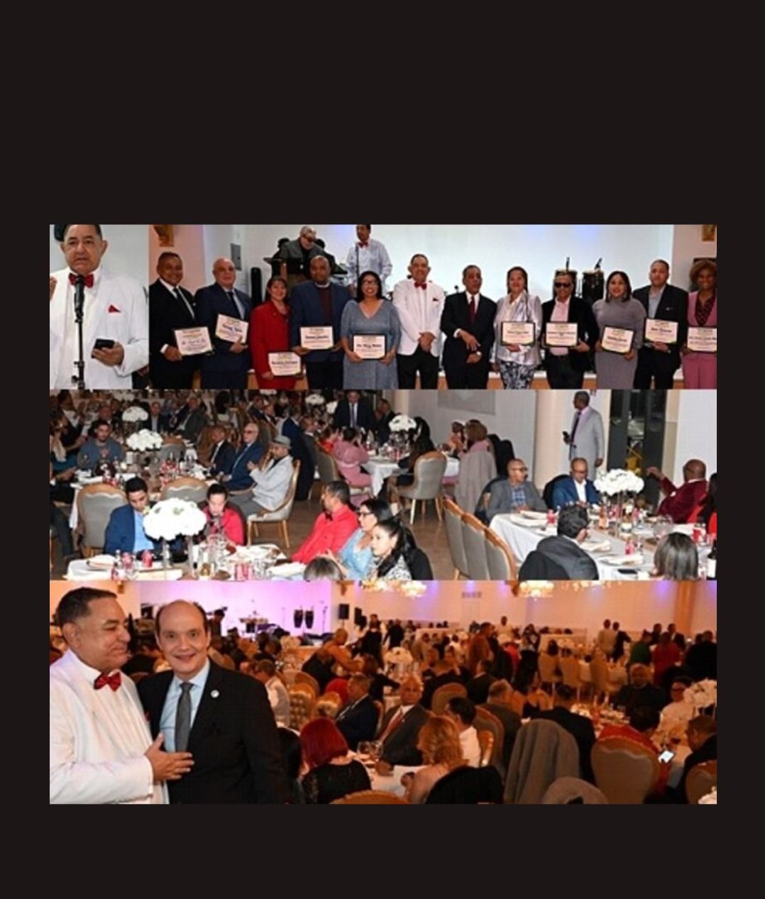 Sectores representativos de la comunidad dominicana en NY asisten a la Gala de PreCoHis; congresista Espaillat entrega reconocimientos
